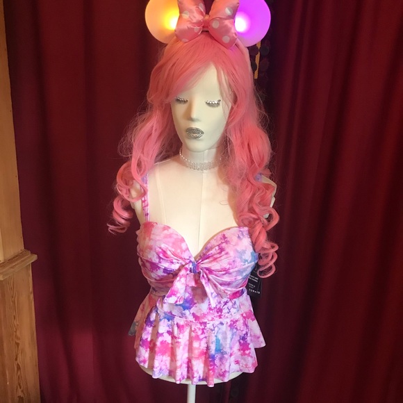 Torrid 2 piece swimsuit size 00 - Picture 4 of 15